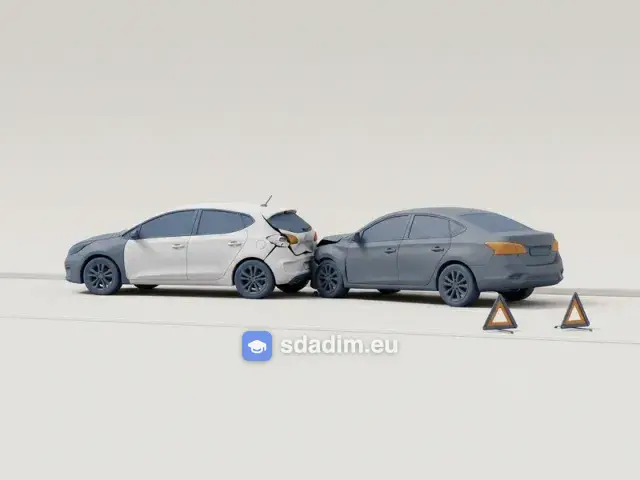 accidente de tráfico — дорожно-транспортное происшествие