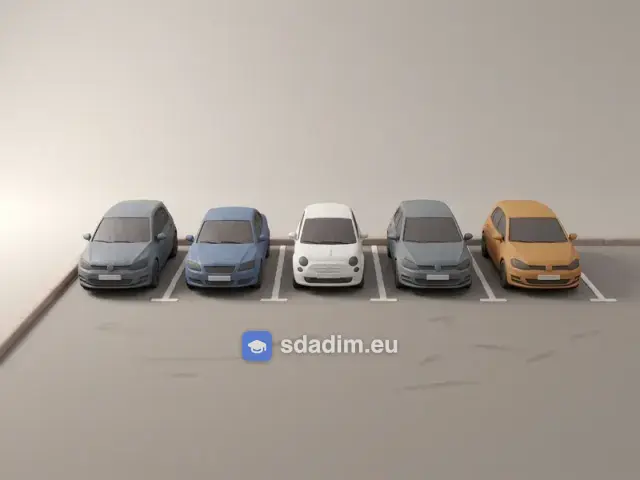 aparcamiento en batería — поперечная парковка