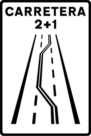 carretera 2+1 — дорога 2+1