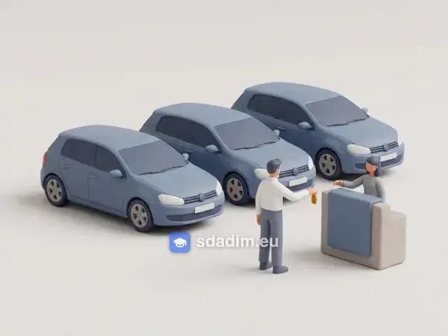 coche de alquiler — арендованный автомобиль
