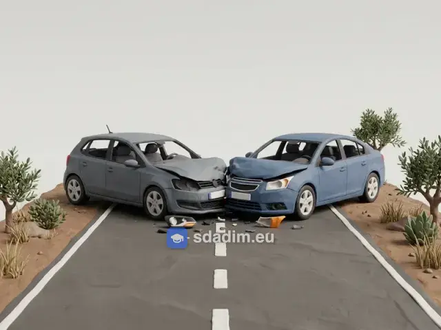 colisión frontal — лобовое столкновение