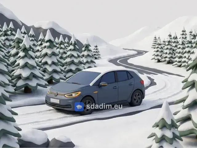 conducción con nieve — вождение по снегу