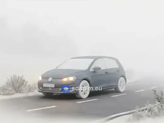 conducir con niebla — вождение в тумане