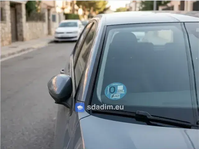 distintivo ambiental — экологическая наклейка DGT