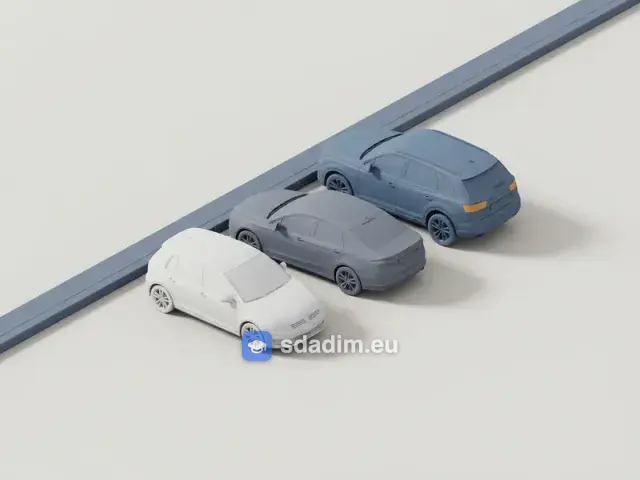 estacionar en diagonal — парковаться по диагонали