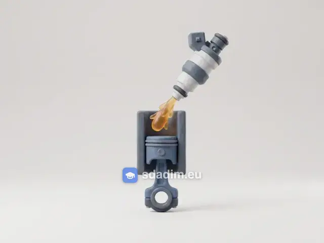 motor de inyección — инжекторный двигатель