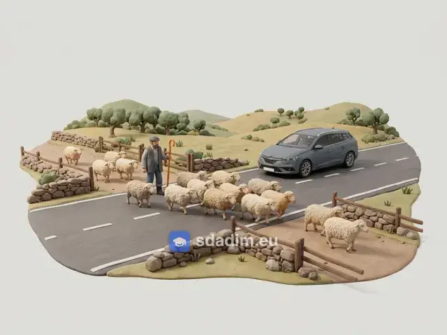 paso de ganado o vía pecuaria — скотопрогонная дорога