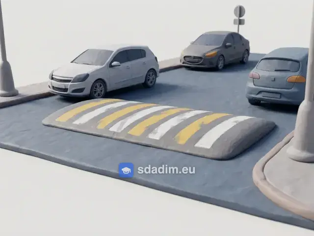 reductor de velocidad — искусственная неровность