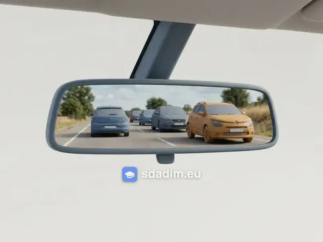 retrovisor interior — салонное зеркало заднего вида