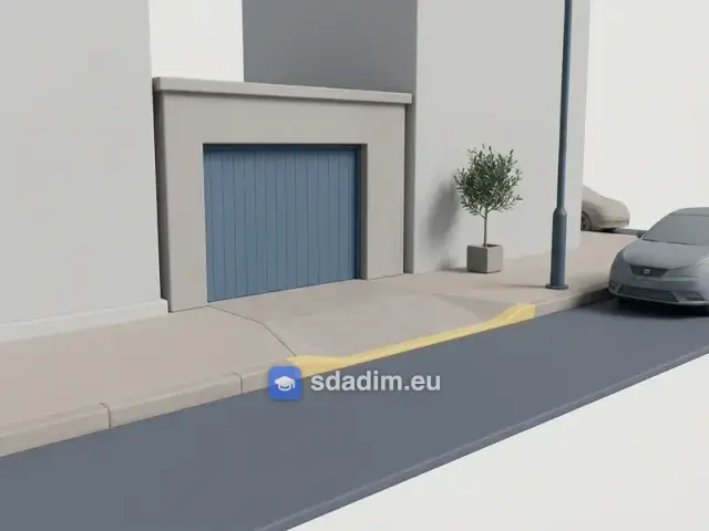 vado — въезд во двор / запрет стоянки